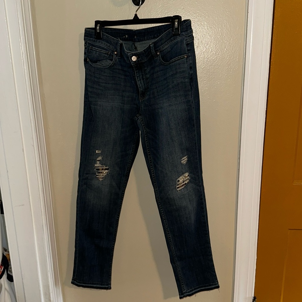 White House Black Market - The Slim Jean Size 14